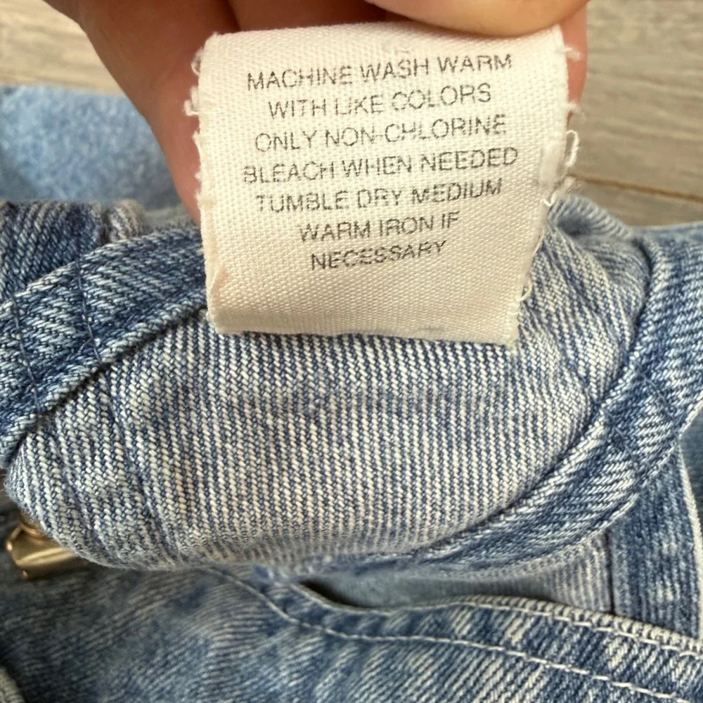 Vintage Old Navy Baby Denim Overalls 18–24M Blue Y2K Carpenter Style Retro